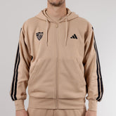 Sudadera adulto con capucha Sevilla FC 25/26 beige